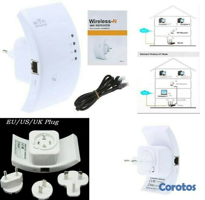 otros electronicos - Repetidor Wifi 300 Mbps 3