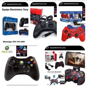 consolas y videojuegos - Controles V8, PS4, PS3 , XBOX 360 0
