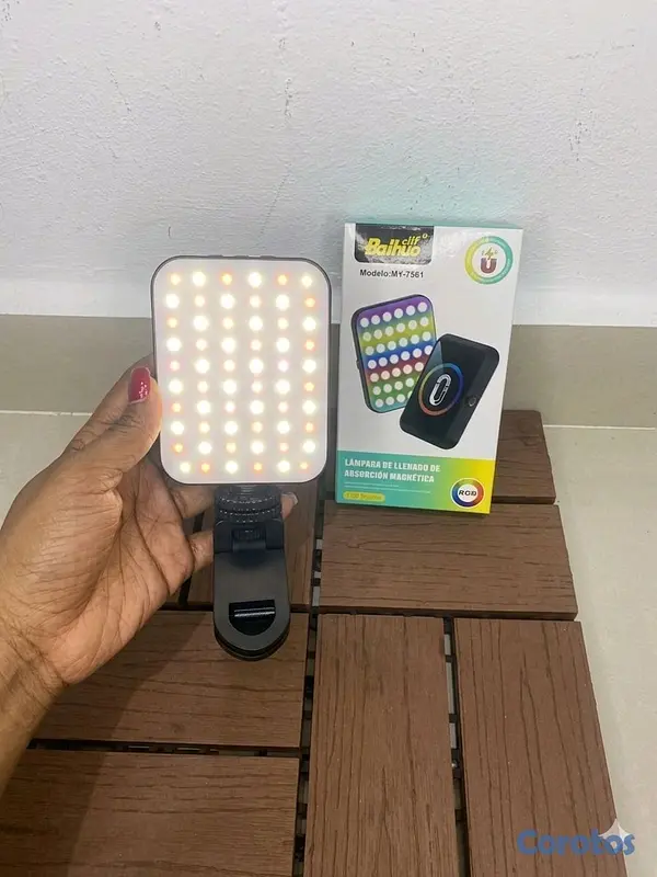 decoración y accesorios - Lámpara LED Portátil Recargables multicolores 2