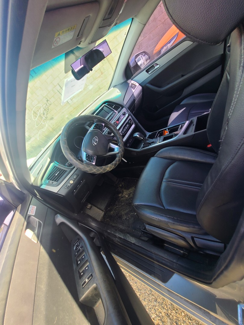 carros - HYUNDAI SONATA NEW RISE 2018 GRIS 2