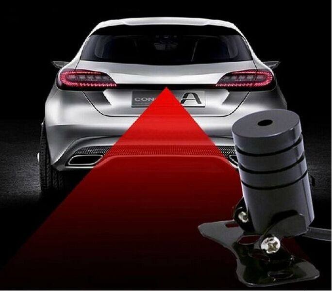 accesorios para vehiculos - Luz laser antiniebla, luz laser antichoque lus anti lluvia