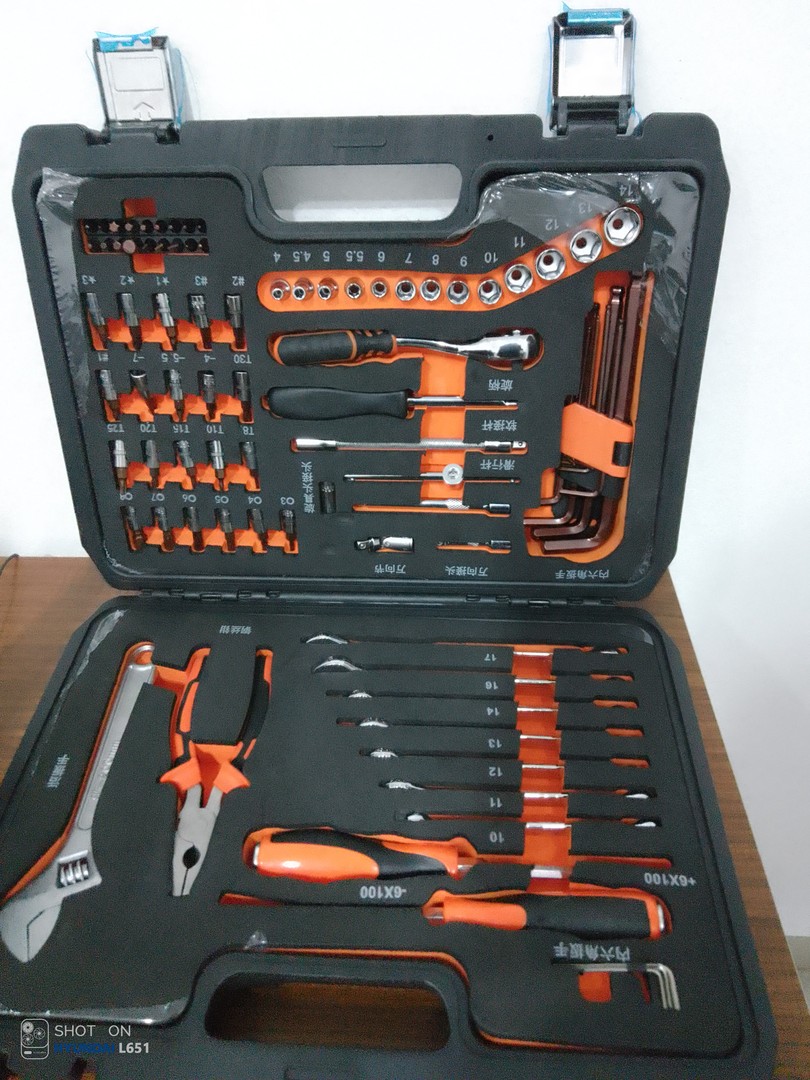 herramientas, jardines y exterior - KIT DE HERRAMIENTAS HS-T-CS1 1