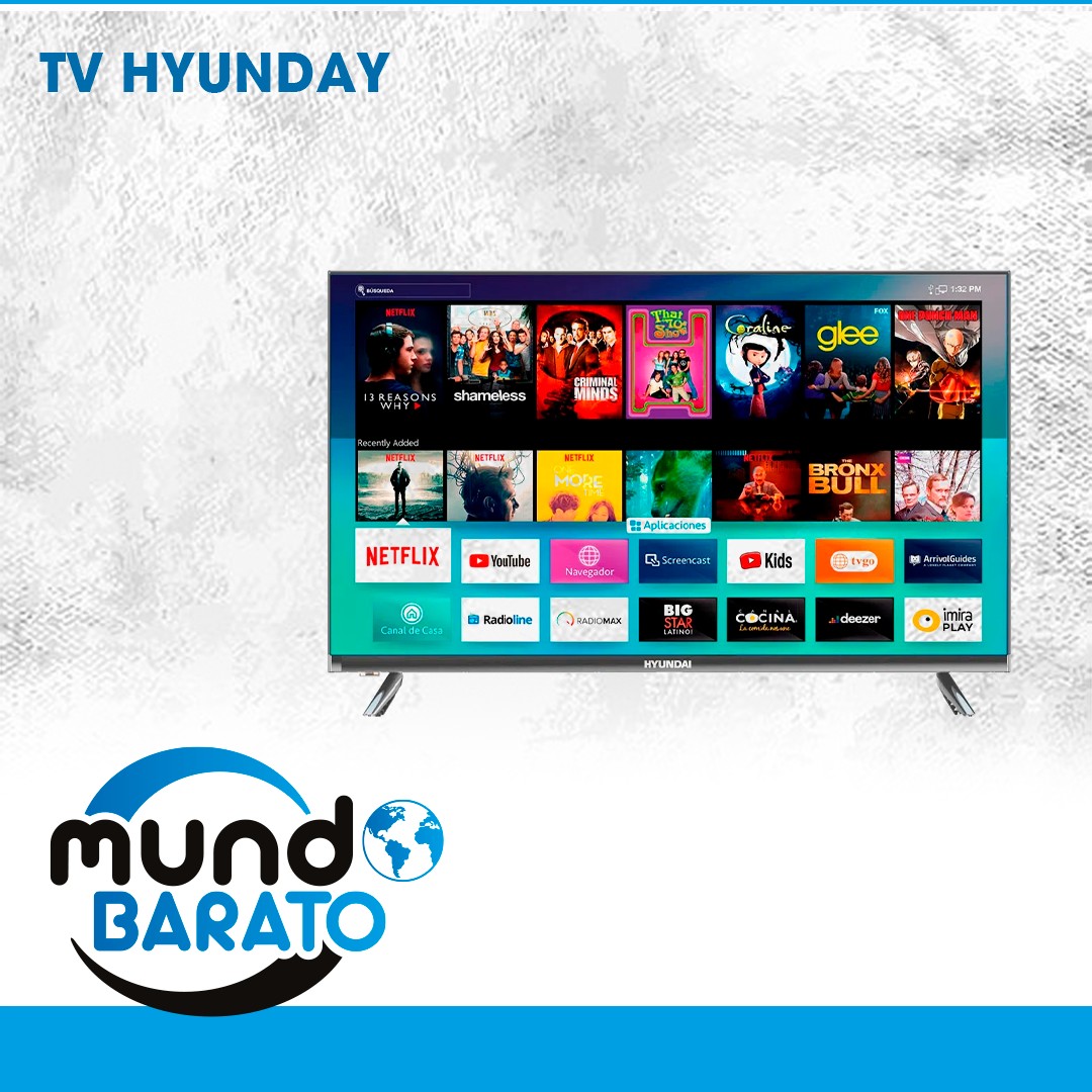 tv - TV SMART HD LED HYUNDAY 32" PULGADAS