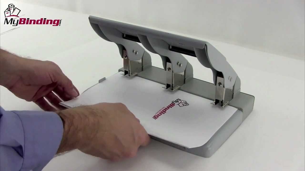 impresoras y scanners - Perforadora de 3 Hoyos Perfora Hasta 72 hojas a la vez trabajo pesado 1