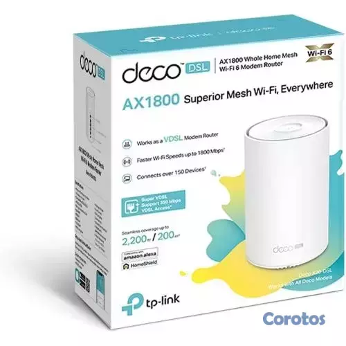 otros electronicos - ROUTER DECO X20(1-PACK) TP-LINK, AX1800, WI-FI 6  2
