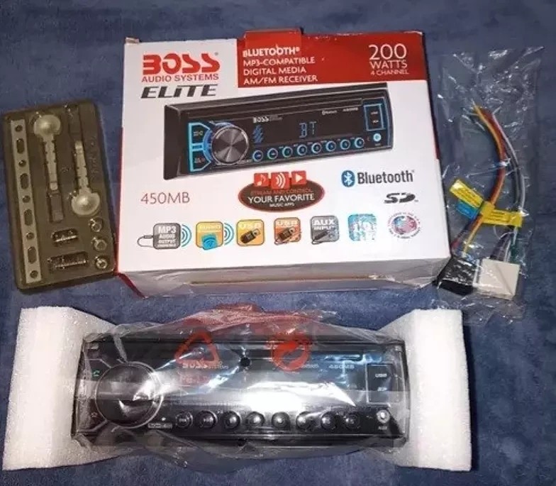 camaras y audio - Radio BOSS con USB, BLUETOOTH y RADIO FM