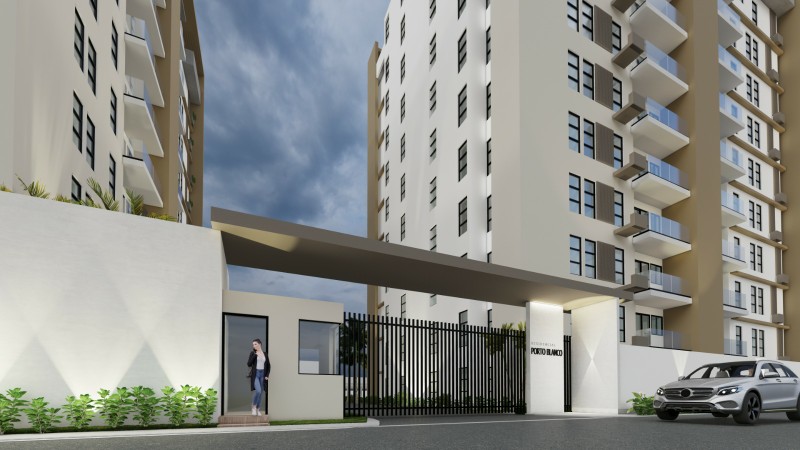 apartamentos - Apartamento en venta en la urbanización Jardines del Sur de Santiago 4