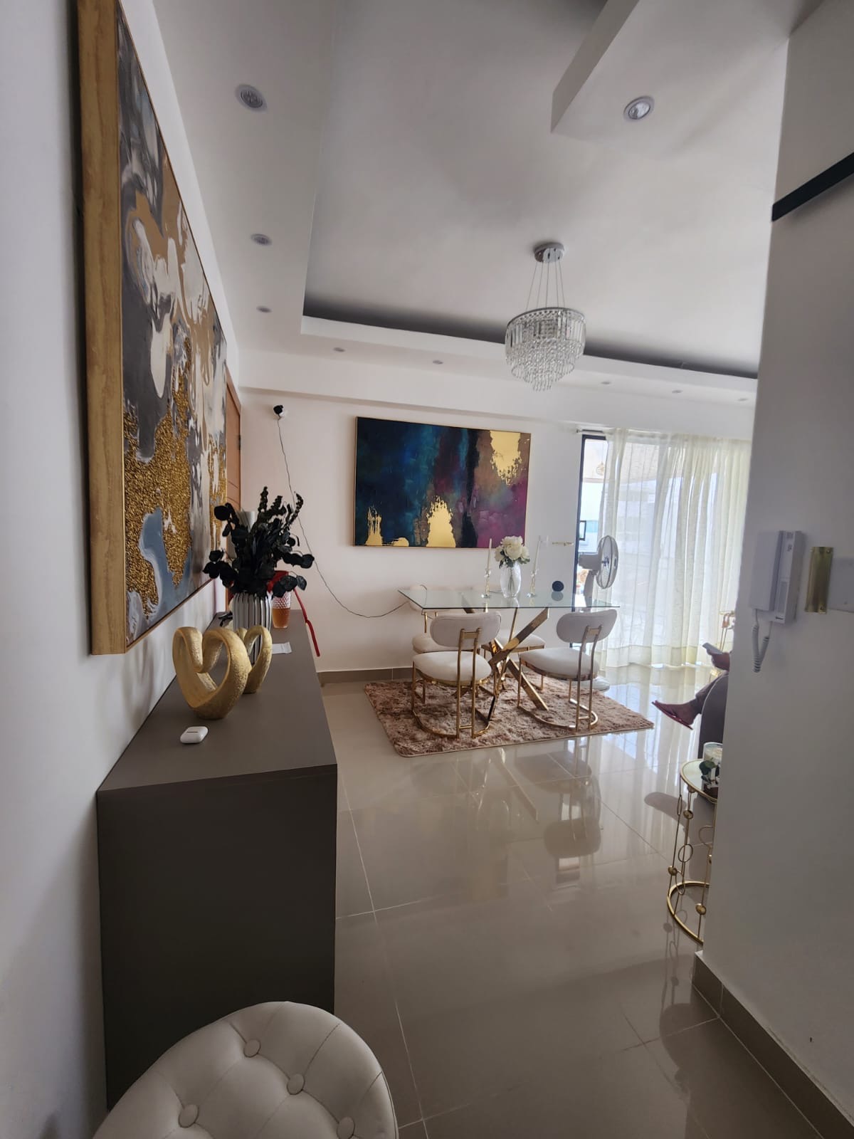 apartamentos - Alquiló restauradores totalmente amueblado dos hab 5