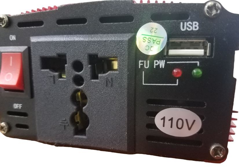 accesorios para electronica - Convertidor de voltaje 12v a 110v power inverter 3