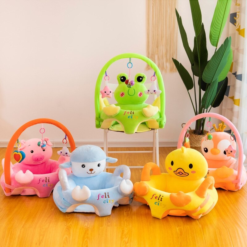 muebles - Sofá para bebé, asiento de apoyo infantil, aprendizaje sentado con movil. 2
