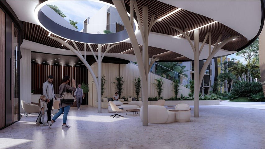 apartamentos - Proyecto en venta Punta Cana #24-856 un dormitorio, un baño, un puesto, áreas S
 4