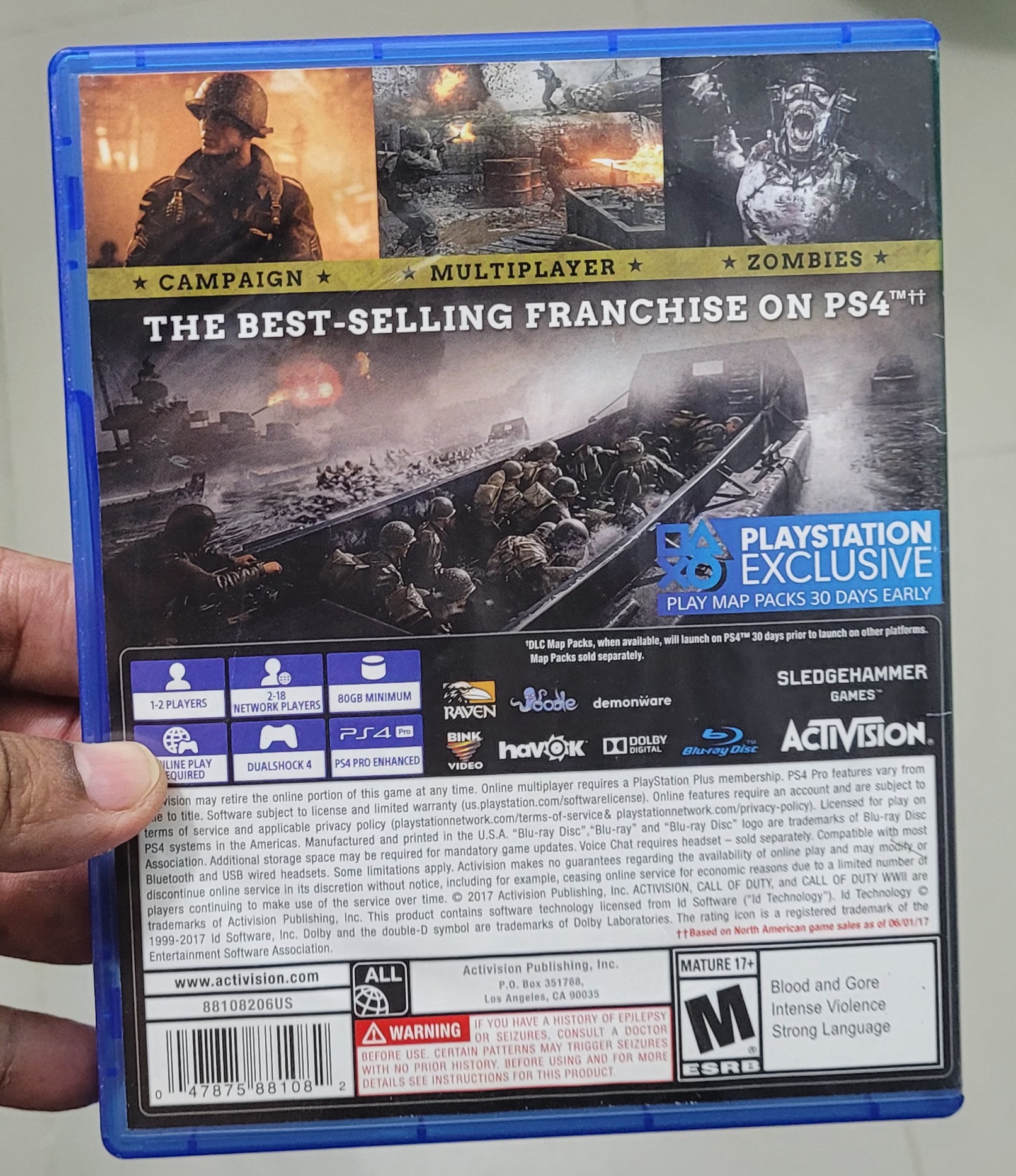 consolas y videojuegos - Call of duty ww2 New para ps4 2