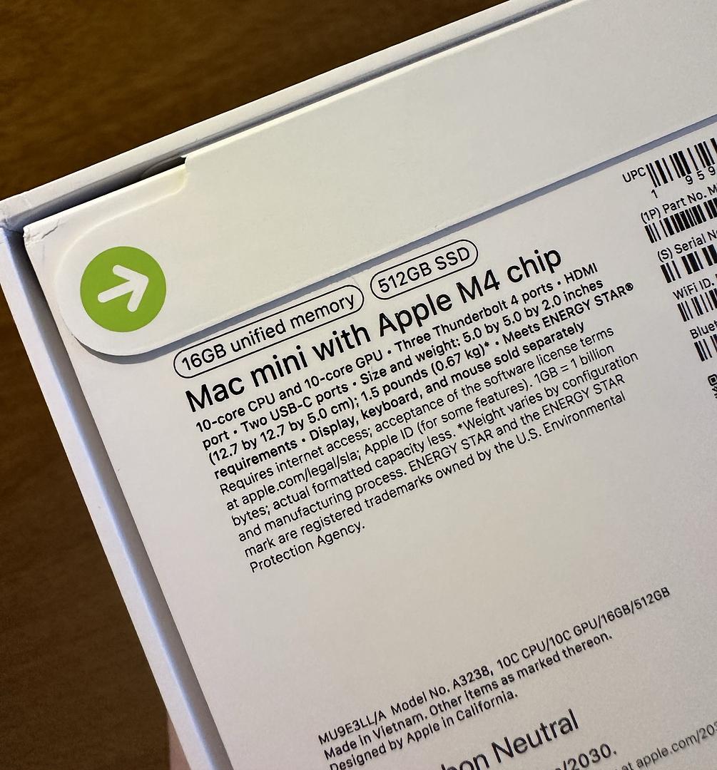 computadoras y laptops - MAC MINI M4 512GB 16GB RAM SELLADA OFERTA🔥 2