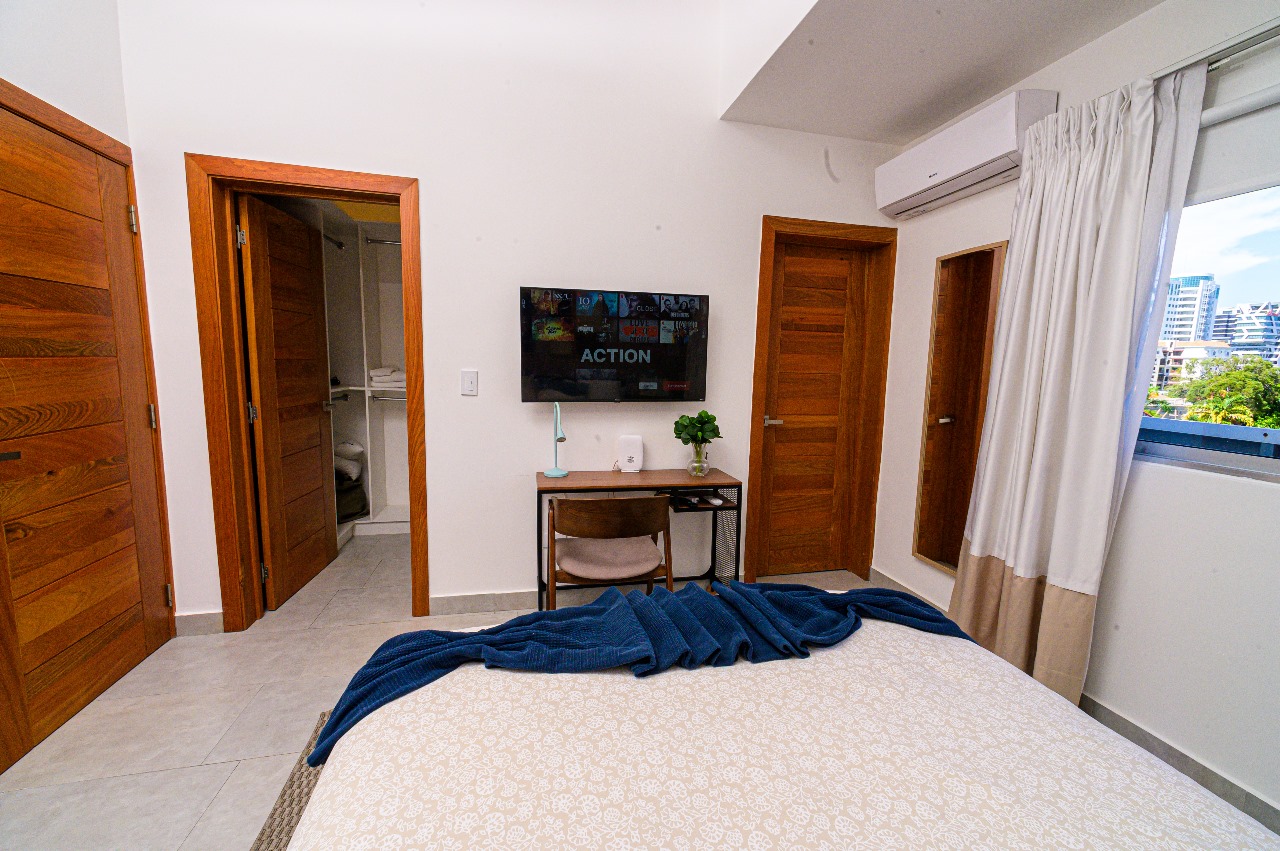 apartamentos - Apartamento Amueblado Condo Hotel Piantini  1