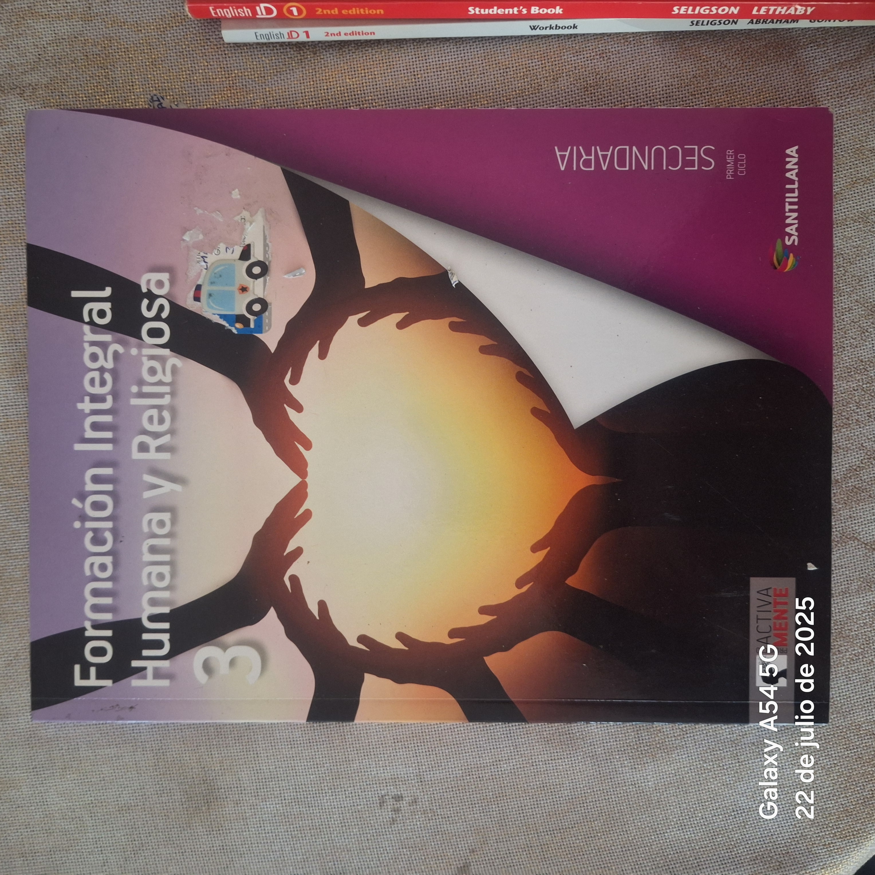 libros y revistas - Libros 3 secundarias Complemetarios de Santillana 2