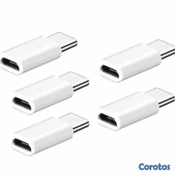 celulares y tabletas - Adaptador de USB 3.1 de micro USB a USB tipo C.  2