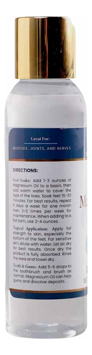 Salud y Equipamiento Médico - Aceite Topico Magnesio 118 Ml 2
