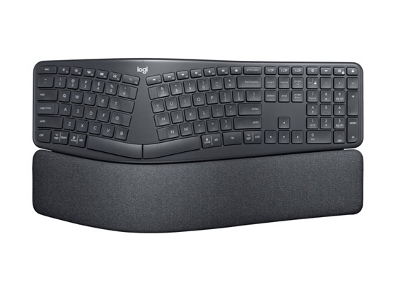 computadoras y laptops - TECLADO WIRELESS ERGONOMICO LOGITECH K860 ENG COLOR NEGRO, USB, BLUETOOTH 5.0, C 0