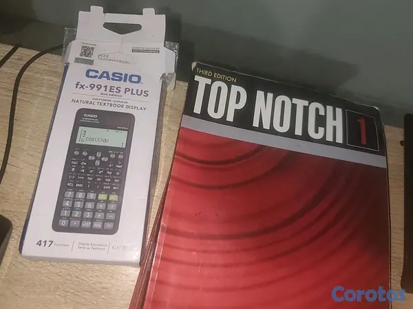 otros electronicos -  libro top notch y vendo un teclado 8