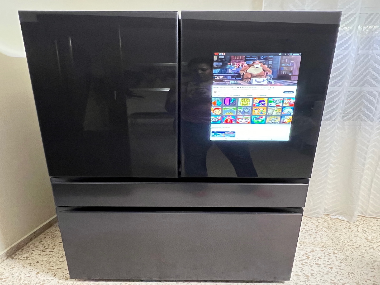 electrodomesticos - NEVERA SAMSUNG ANDROID 2022 COMO NUEVA 