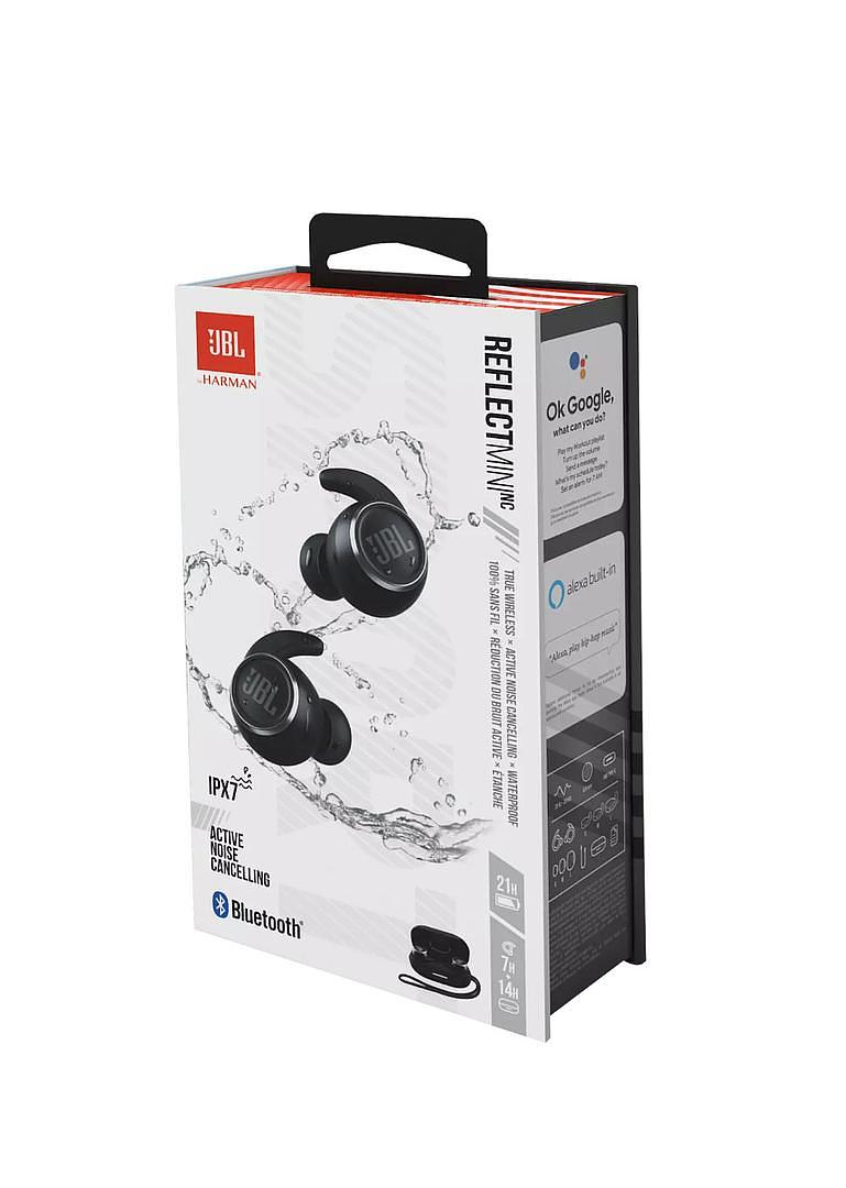 celulares y tabletas - JBL REFLECT MINI NC - WATERPROOF WIRELESS BLUETOOTH ACTIVE NOISE CANCELING 