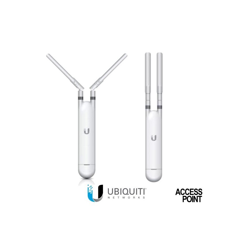 computadoras y laptops - ACCESS POINT UBIQUITI UAP-AC-M, 2.4GHZ - 5GHZ, 1.27 GBITS, 1 PUERTO LAN, MIMO TE