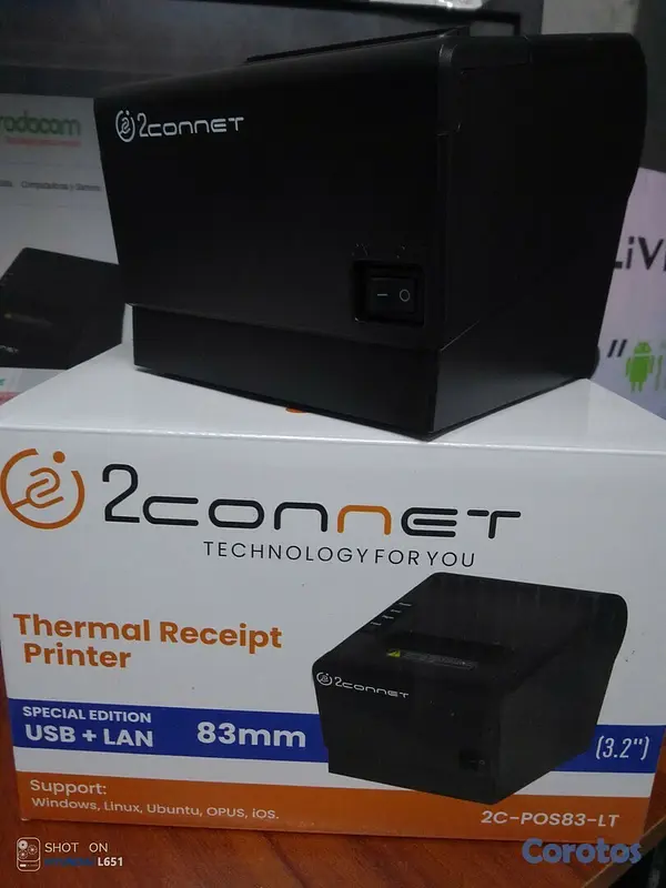 impresoras y scanners - Impresora usb y lan 83mm 2connect 2c-pos83-LT 2