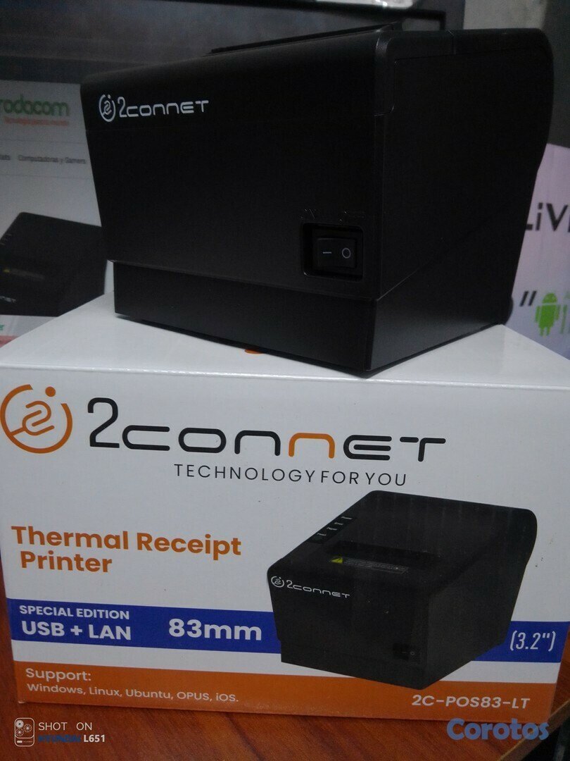 impresoras y scanners - Impresora usb y lan 83mm 2connect 2c-pos83-LT 2