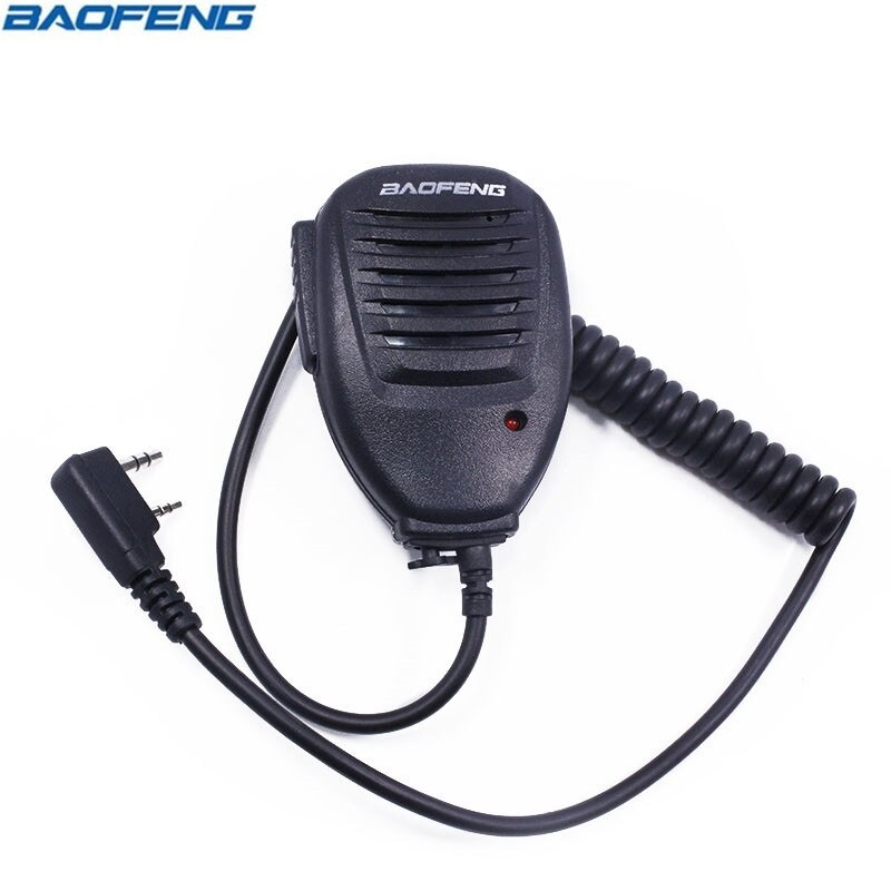 otros electronicos - Altavoz Baofeng Microfono de Mano Walkie Talkie altavoz Radios de comunicacion
