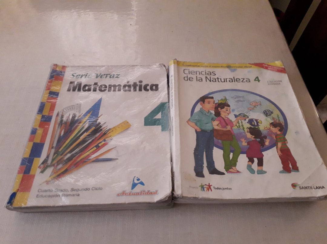 libros y revistas - Libros Santillana y Actualidad de 4 grado de primaria 