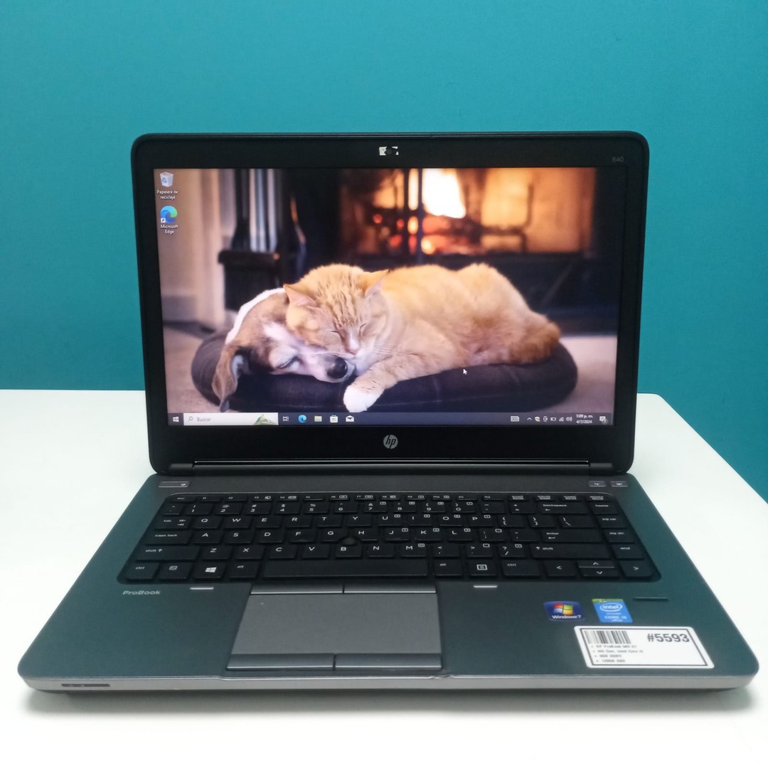 computadoras y laptops - Laptop, HP ProBook 640 G1 / 4th Gen, Intel Core i5 / 8GB DDR3 / 128GB SSD		
-VAR