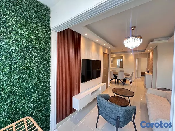 apartamentos - venta de apartamento 4ta con terraza en autopista de san Isidro Santo Domingo  7