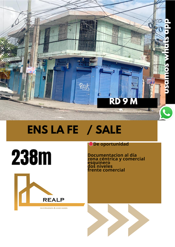 oficinas y locales comerciales - Propiedad esquinera en la fe  0