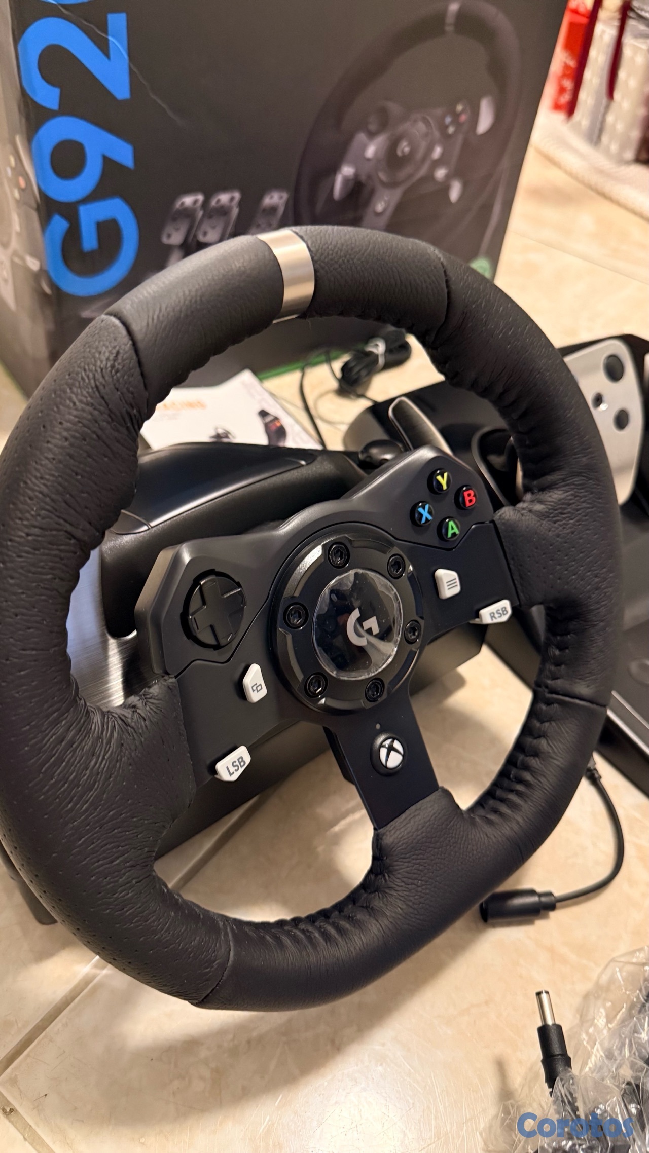 consolas y videojuegos - Simulador Logitech G920 3