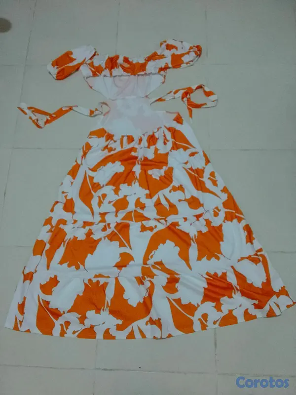 ropa para mujer - vestido XL espalda afuera  2