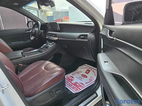 jeepetas y camionetas - HYUNDAI PALISADE 2019 BLANCA GASOLINA 8