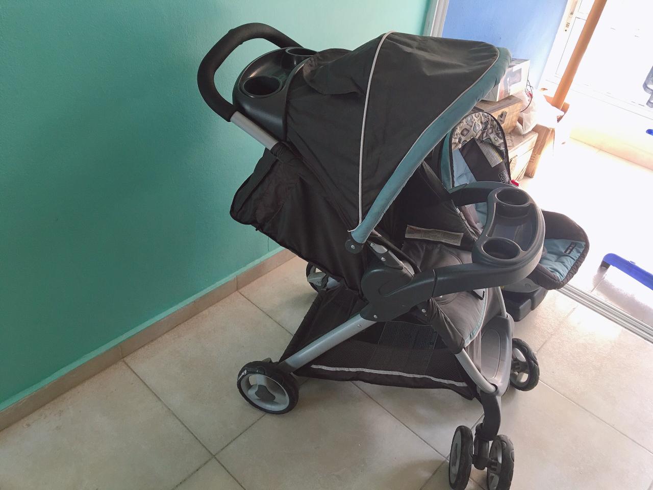 coches y sillas - Juego de coche graco para bebes, con Car seat y Base incluido. 