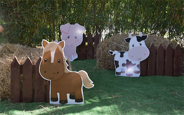 accesorios - Animales para Decoracion Temática de Granja / Vaca Lola