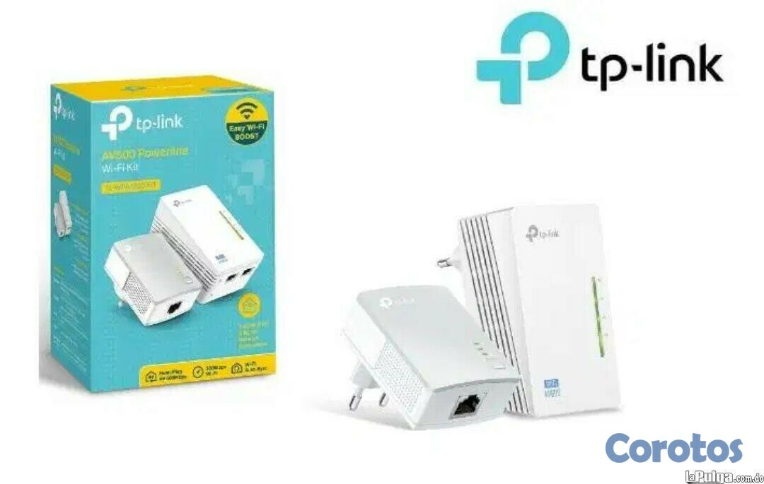 computadoras y laptops - TOTALMENTE NUEVO  REPETIDOR POWERLINE TP-LINK TL-WPA4220KIT, ACCESS POINT