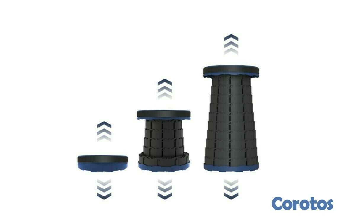 hobby y coleccion - Taburete silla plegable ajustable 2