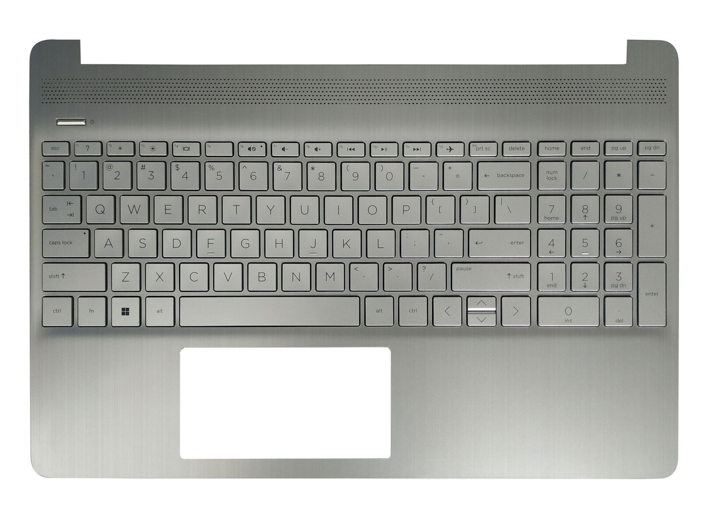 computadoras y laptops - Teclado con reposamanos para computadora portátil HP Pavilion 15-3168NGW 15T-DY 
