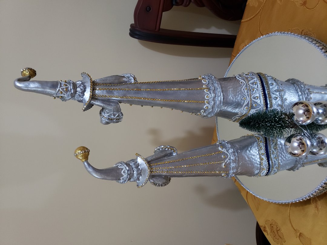 arte y antigüedades - Dos preciosos magos para decorar tu hogar en resina en oferta 