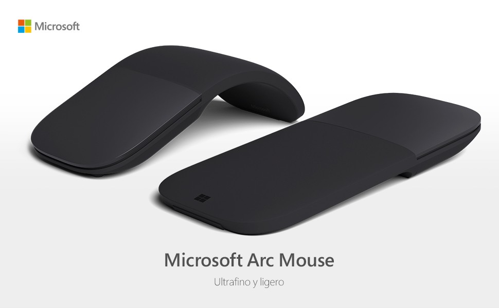 computadoras y laptops -  MOUSE ERGONOMICO MICROSOFT ARC BLUETOOTH NEGRO
MOUSE ERGONOMICO MICROSOFT 