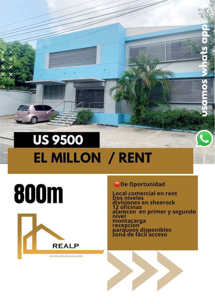 oficinas y locales comerciales - Local comercial en segundo nivel 