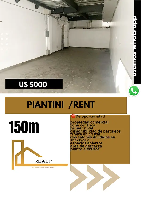 oficinas y locales comerciales - Local comercial piantini  1