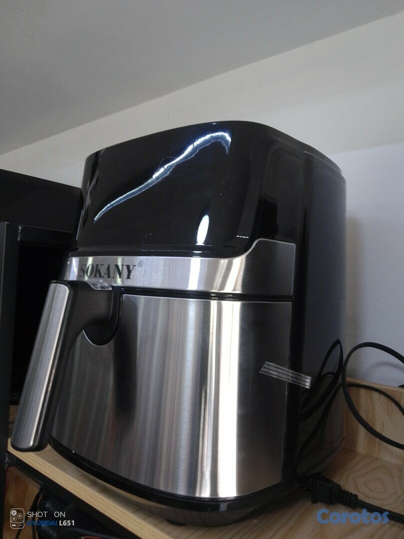 electrodomesticos - Freidora de aires air fryer digital de 8 litros smart wifi y app tuya smart  6