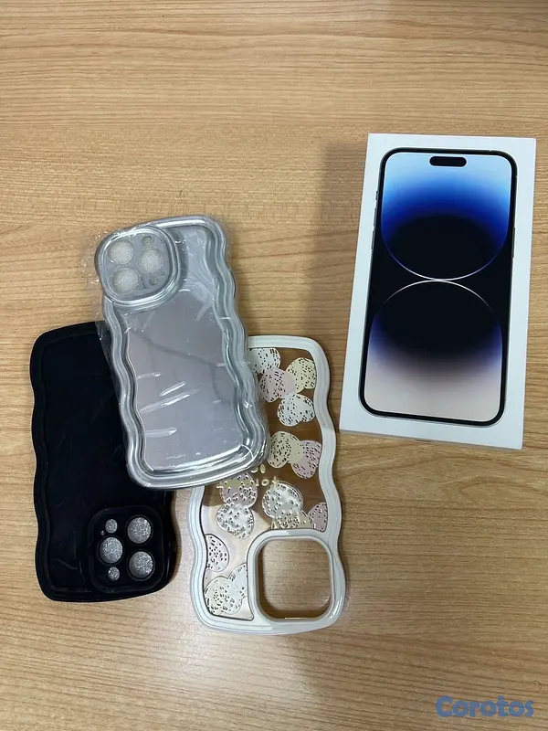 celulares y tabletas - iPhone 14 Pro Max 256GB Plateado desbloqueado de fábrica  5