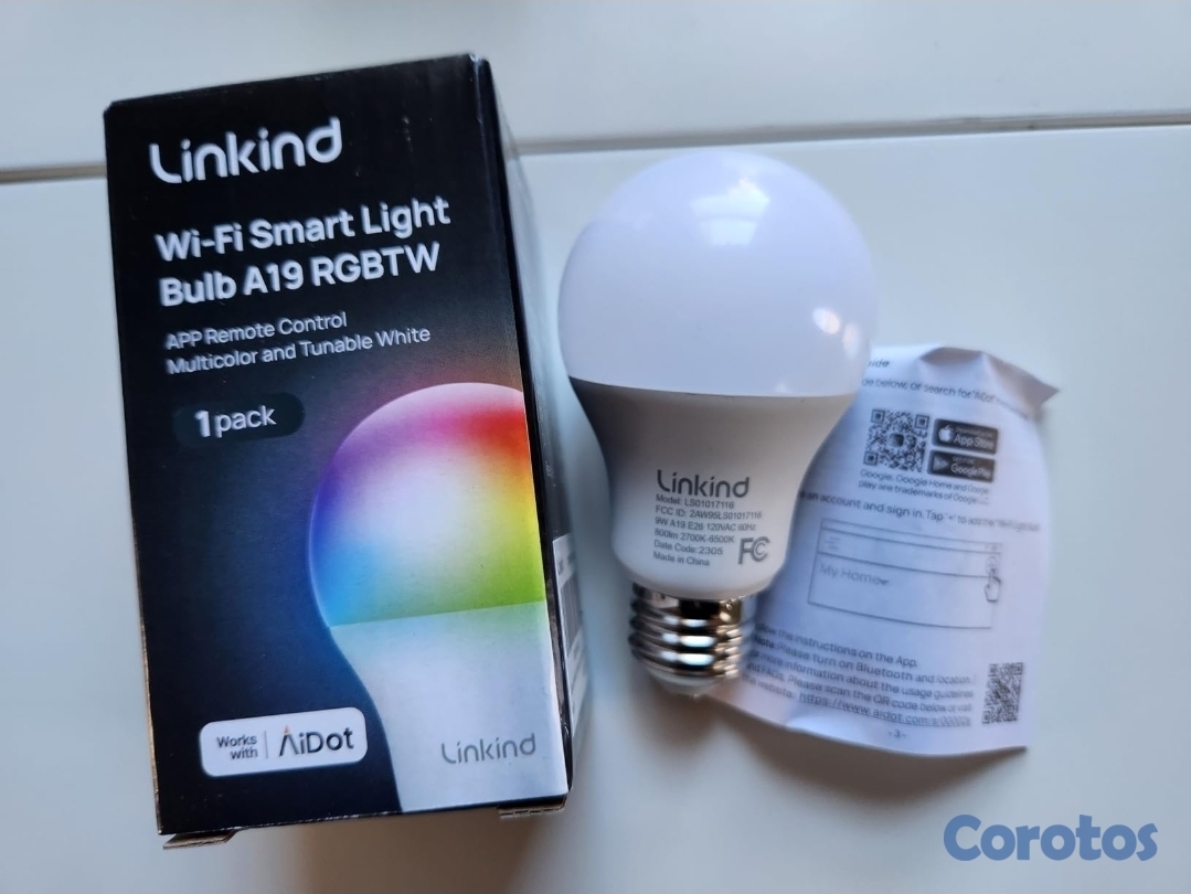 decoración y accesorios - Linkind Bombillos inteligentes WiFi, funciona con Alexa, Google Home. 6