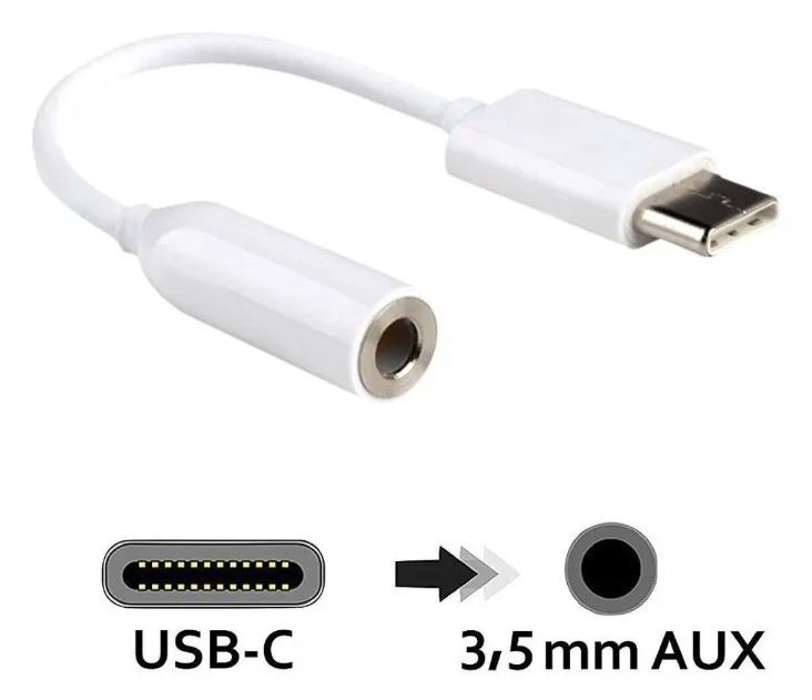 accesorios para electronica - Adaptador de audifonos con conector tipo C 3
