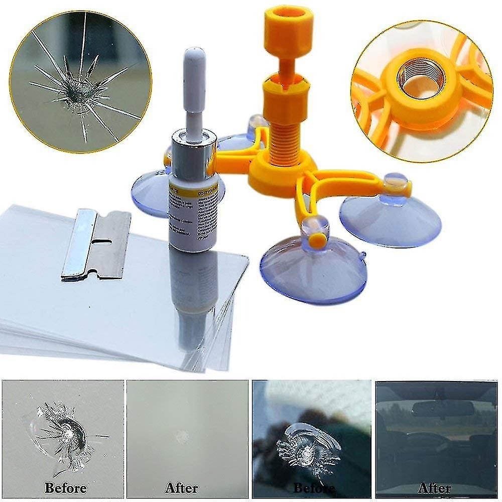 accesorios para electronica - Kit de reparacion de cristal vidrio parabrisas 5
